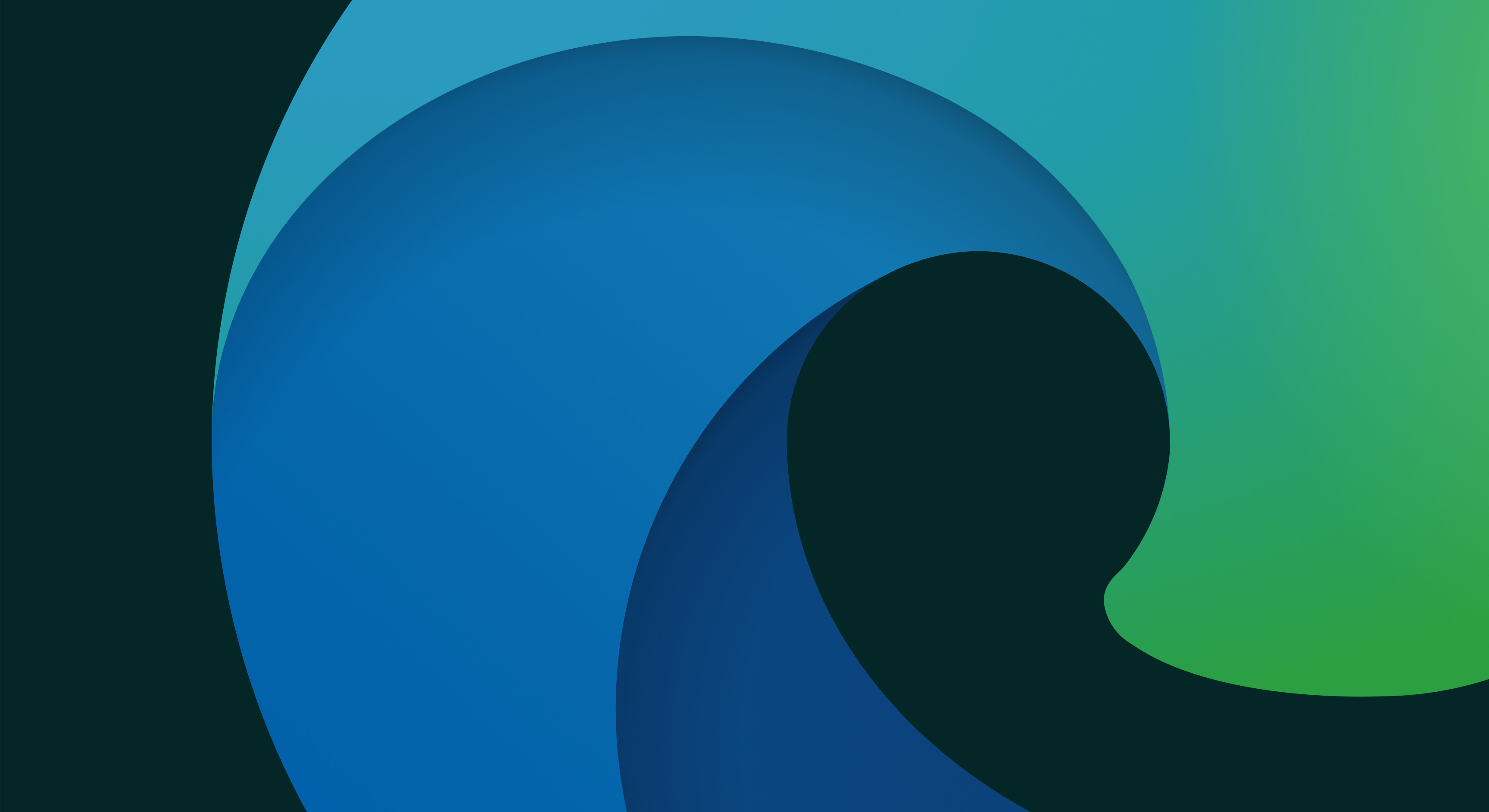 Abstract image featuring swirling waves of blue and green blending into each other, creating a dynamic and fluid design.